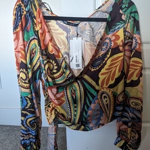 Zara blouse NWT